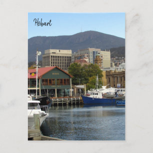 hobart constitution dock postcard