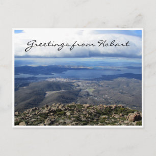 hobart mount view postcard