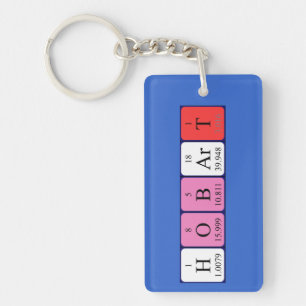Hobart periodic table name keyring