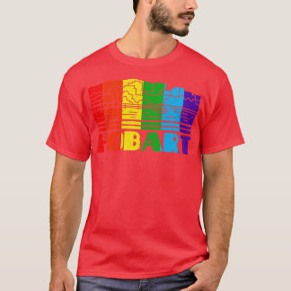 Hobart Pride Hobart LGBT Gift LGBTQ Supporter Tee