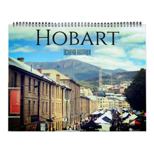 hobart tasmania 2025 large calendar
