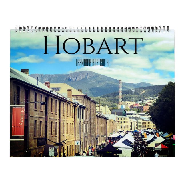 hobart tasmania 2027 large calendar (Cover)