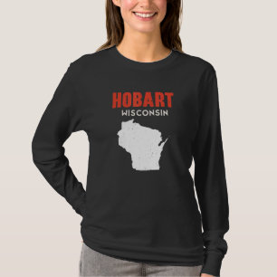 Hobart USA State America Travel Montanan Helena T-Shirt