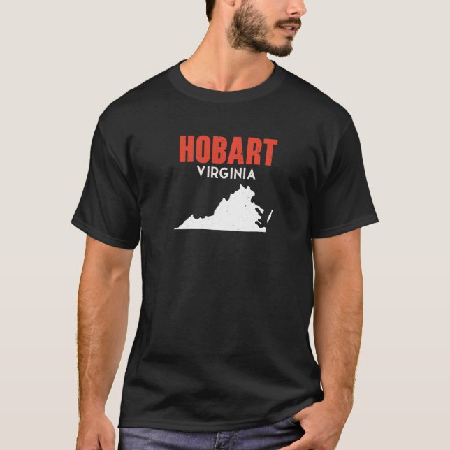 Hobart Washington USA State America Travel Washing T-Shirt (Front)