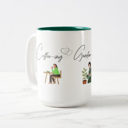 Hobbies Two-Tone Coffee Mug