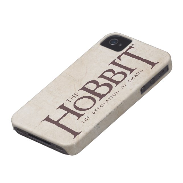 Hobbit Logo - Dark Case-Mate iPhone Case (Bottom)
