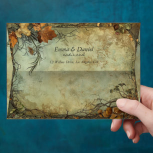 Hobbiton Haven Wedding  Envelope