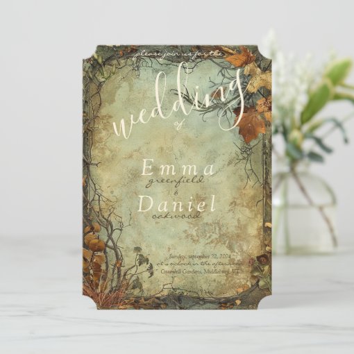 Hobbiton Haven Wedding Invitation | Zazzle