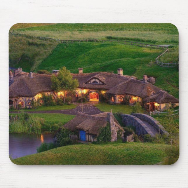 Hobbiton New Zealand Mousepad (Front)