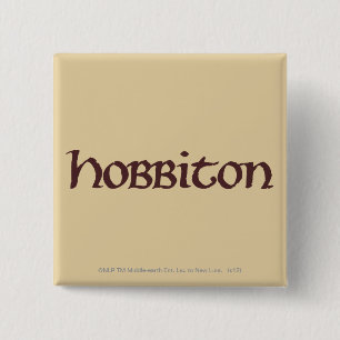 HOBBITON™ Solid 15 Cm Square Badge
