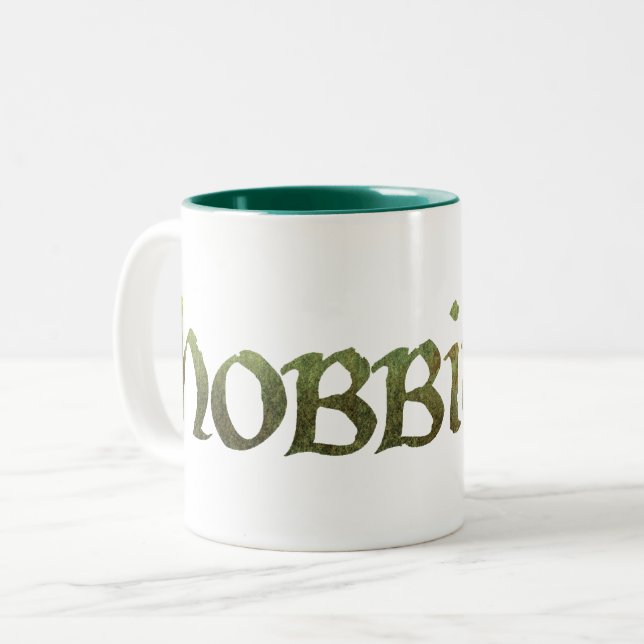 HOBBITON™ Textured Two-Tone Coffee Mug (Front Left)