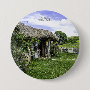 Hobbiton Village, New Zealand, 7.5 Cm Round Badge
