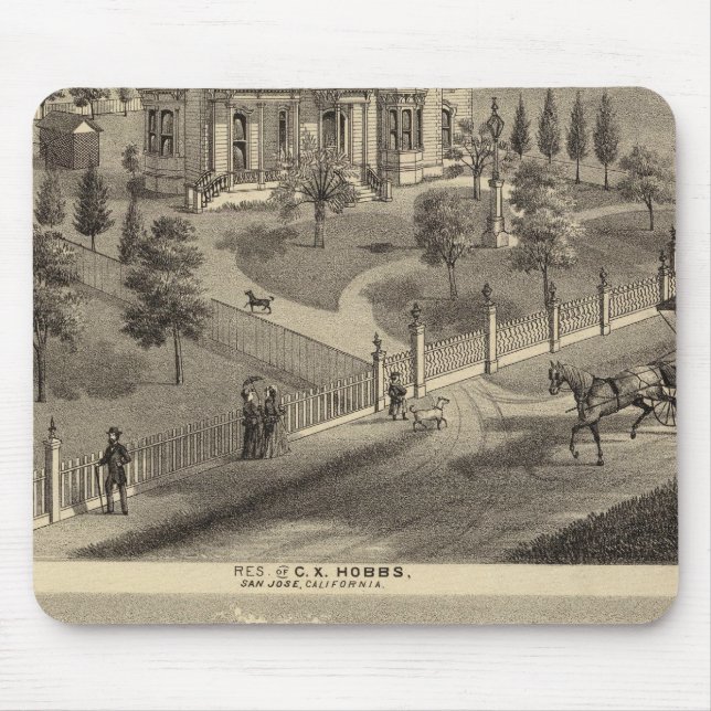 Hobbs, Bradley residences Mouse Mat (Front)