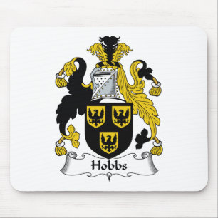 Hobbs Family Crest Mouse Mat