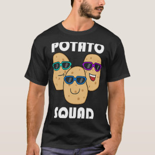Hobby Chef Potatoe Squad Ironic Saying Vegetables T-Shirt