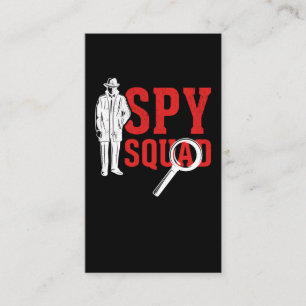 Hobby Detective Friends Crime Funny Investigator Business Card