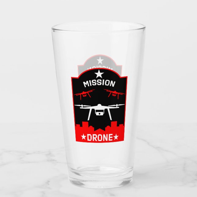 Hobby Drone Pilot Glass (Front)