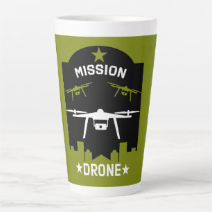 Hobby Drone Pilot Latte Mug