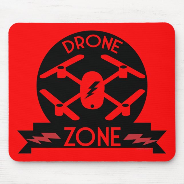 Hobby Drone Pilot Mouse Mat (Front)