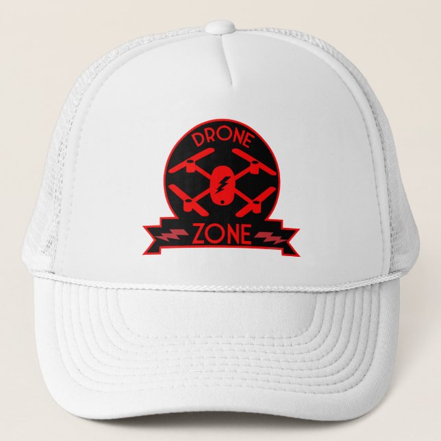 Hobby Drone Pilot Trucker Hat (Front)