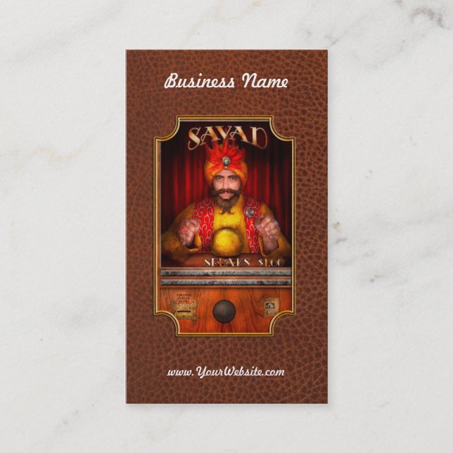 Hobby - Have your fortune told Business Card (Front)