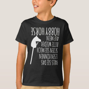 Hobby Horse Steckenhorse Saying T-Shirt