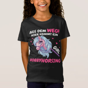 Hobby Horsing Girl Aus Dem Weg T-Shirt