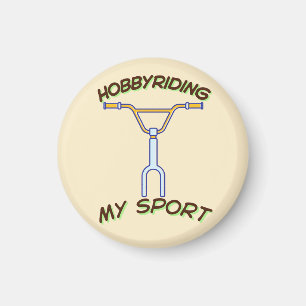 Hobby Riding My Sport Magnet