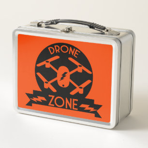 Hobbyist Drone   Drone Pilot   Photography   Races Metal Lunch Box