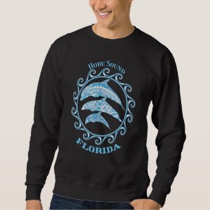 Hobe Sound Florida Tribal Dolphins Ocean Animals Sweatshirt