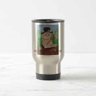 Hobo Cat Travel Mug