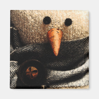 Hobo Snowman Magnet I
