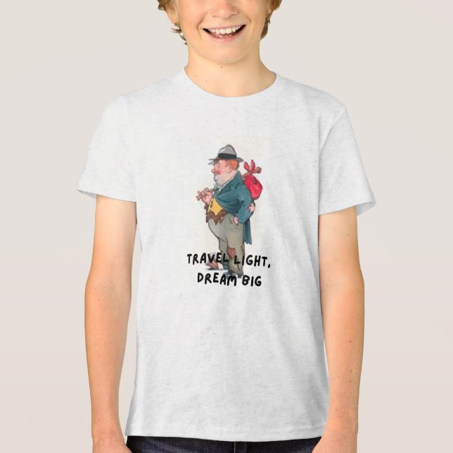 Hobo T-Shirt Tri-Blend Shirt (Front)