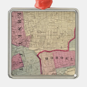 Hoboken, Jersey City Metal Tree Decoration