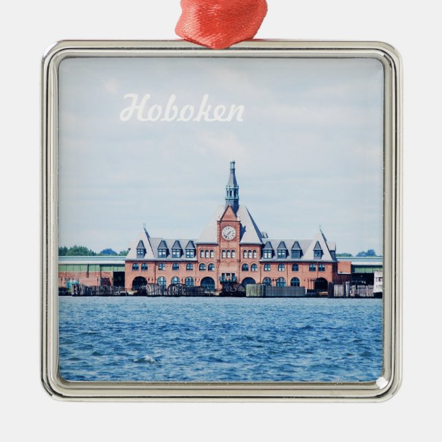 Hoboken Metal Tree Decoration (Front)