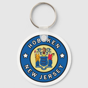 Hoboken New Jersey Key Ring