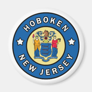 Hoboken New Jersey Magnet