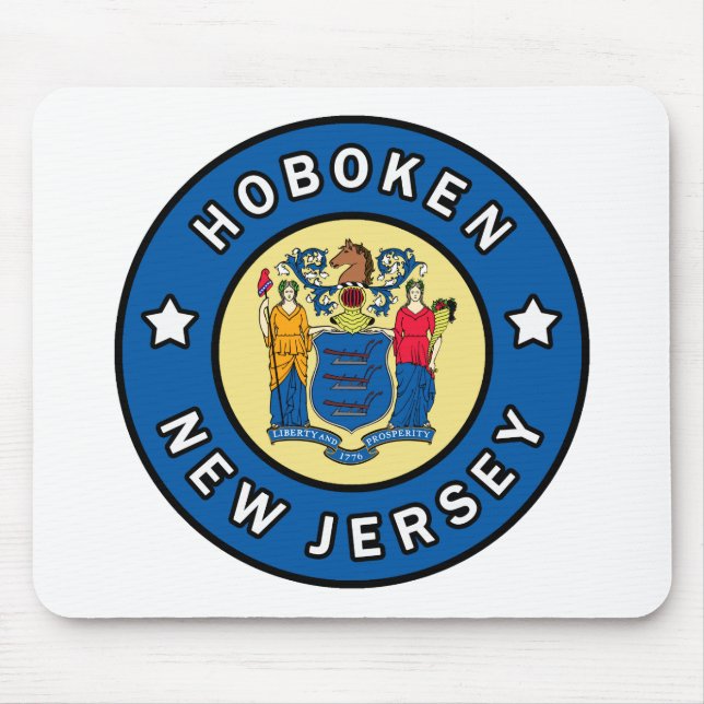 Hoboken New Jersey Mouse Mat (Front)