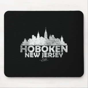 Hoboken New Jersey Nj _ Skyline Mouse Mat