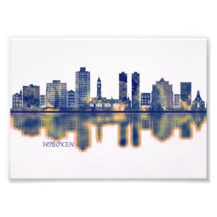 Hoboken Skyline Photo Print