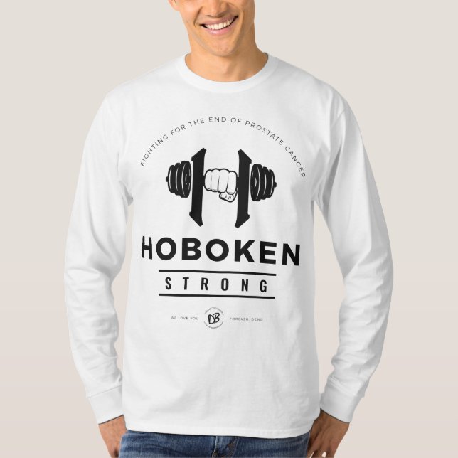 Hoboken Strong / Unisex long slv T-Shirt (Front)