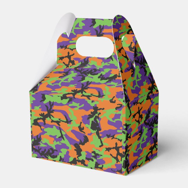 HOC Monster Halloween Edition Camo Favour Box (Front Side)