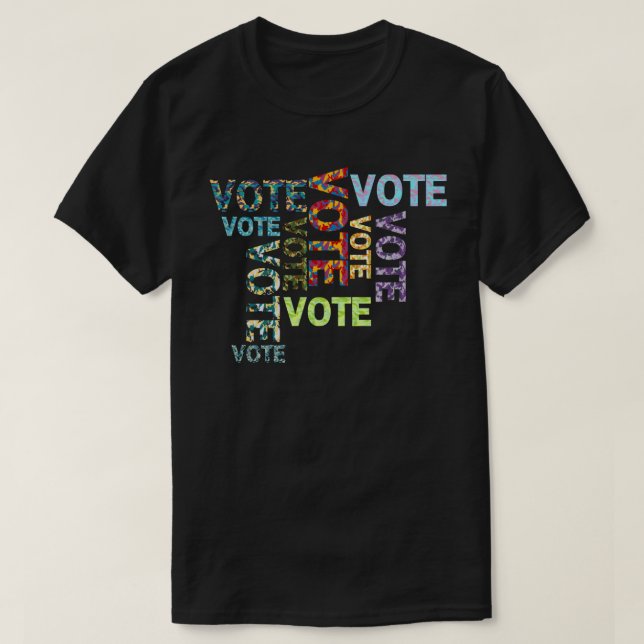 HOC Original Camo VOTE T-Shirt (Design Front)