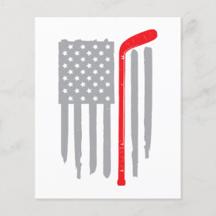 Hockey american flag