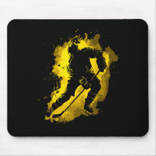 Hockey And Ice Hockey Graphic Men, Boys And Teen B Mouse Mat