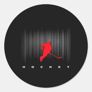 Hockey Apparel - Hockey (2) Classic Round Sticker