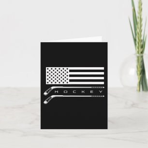 Hockey Apparel - Hockey Ice Hockey Player Gift 1 Card