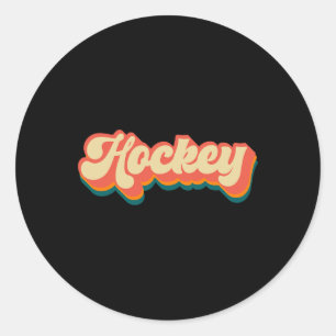 Hockey Apparel - Hockey  Ice Hockey Player Gift  1 Classic Round Sticker