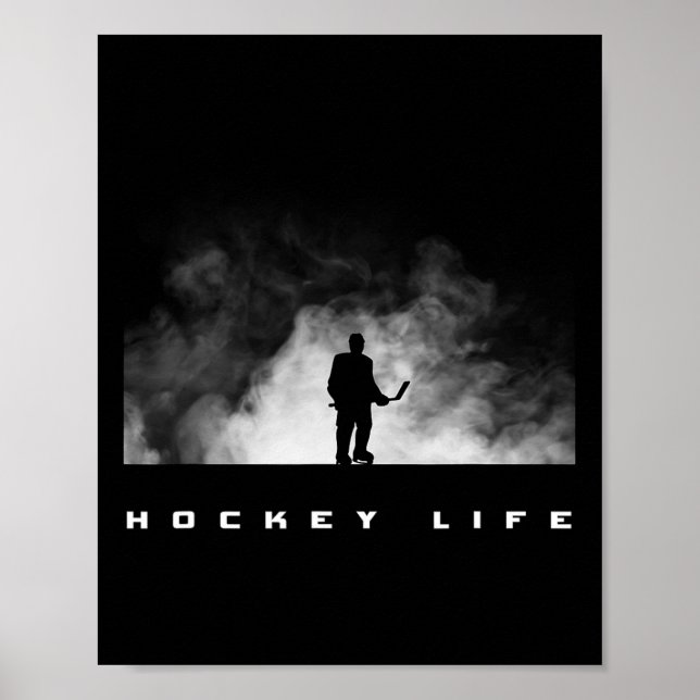 Hockey Apparel - Hockey  Ice Hockey Player Gift  1 Poster (Front)