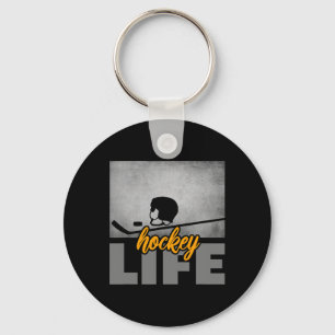 Hockey Apparel - Hockey Ice Hockey Player Gift 2 Key Ring